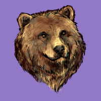 Grizzly Bear Head Urban Hoodie | Teevron