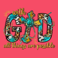 With God All Things Are Possible With Cross Premium Sweatshirt | Teevron