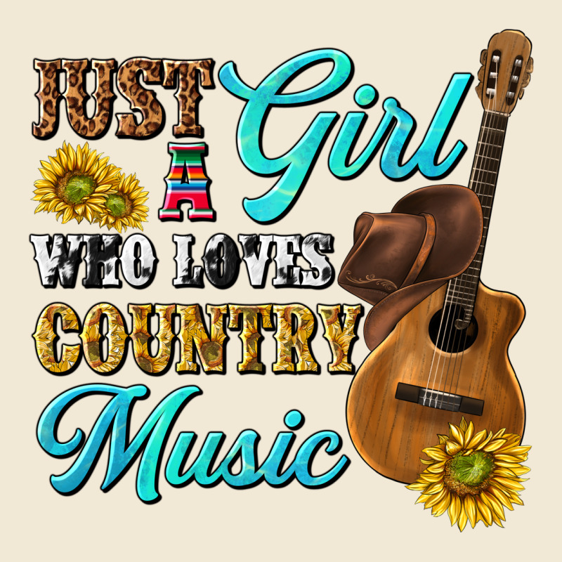 Just A Girl Who Loves Country Music Premium Tee by texasbilliewilder | Teevron