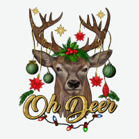 Oh Deer Christmas Urban Heavy Tee | Teevron