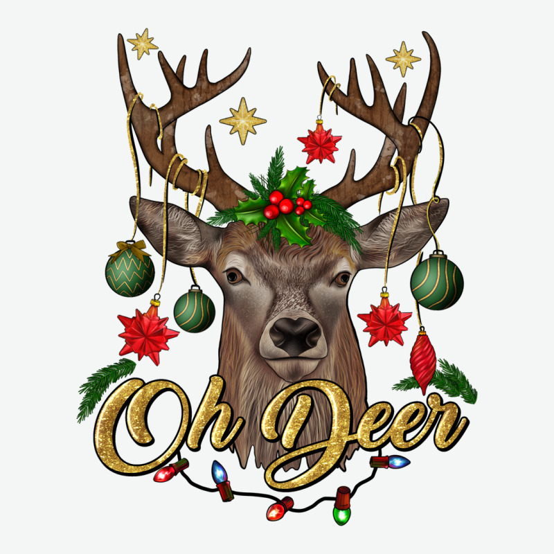 Oh Deer Christmas Urban Heavy Tee by BundleAndBundleShop | Teevron