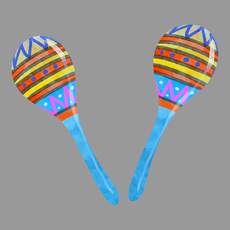 Blue Maracas Vintage Hoodie by FaDigitalArtStudio | Teevron