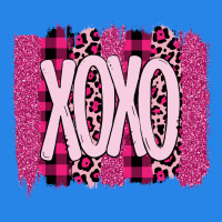 Love Xoxo Brushstrokes Valentines Premium Hoodie | Teevron