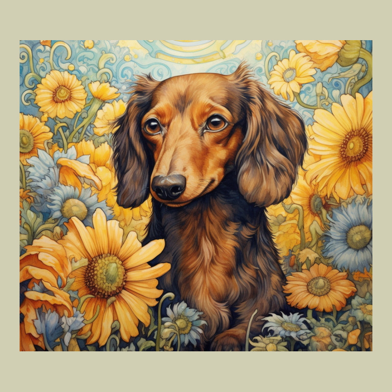 Dachshund Heavy Core Tee by Unal Design | Teevron