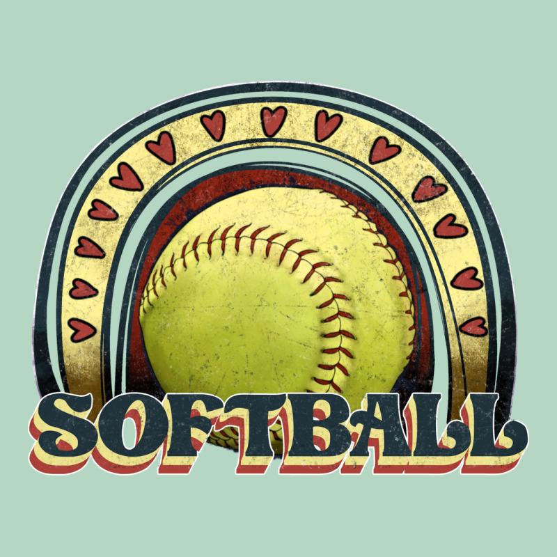 Softball Rainbow Classic Tee by JahusDesignShop | Teevron