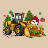 Christmas Bulldozer Snowman Heavyweight Sweatshirt | Teevron