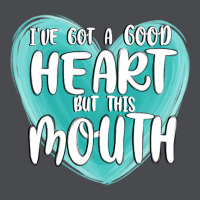 I Have Got A Good Heart But This Mouth Zipper Hoodie | Teevron
