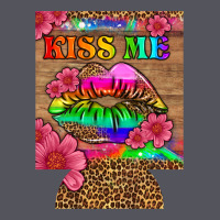 Lgbtq Kiss Me  Can Cooler Vintage Hoodie | Teevron
