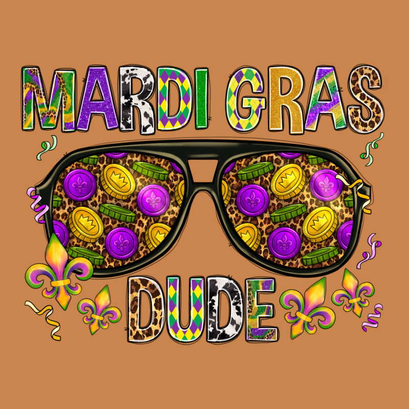 Mardi Gras Dude Heavyweight Hoodie by BundleAndBundleShop | Teevron
