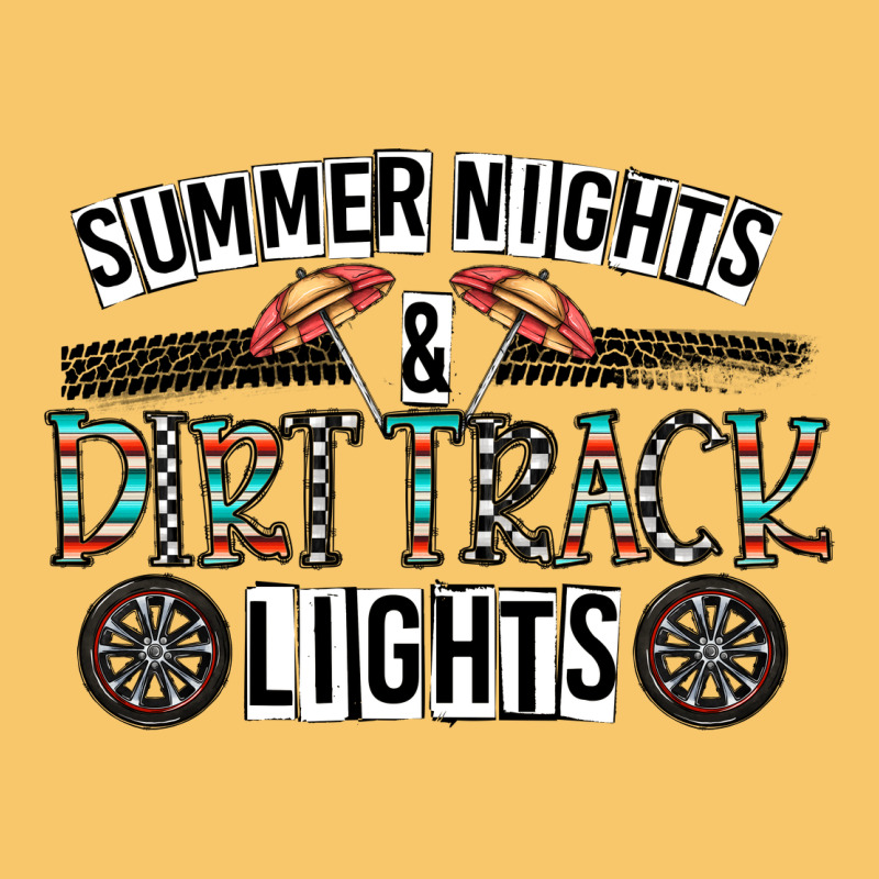 Summer Night & Dirt Track Lights Vintage Hoodie by CowhideDigitalArt | Teevron