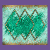 Green Glitter Vintage Tee | Teevron