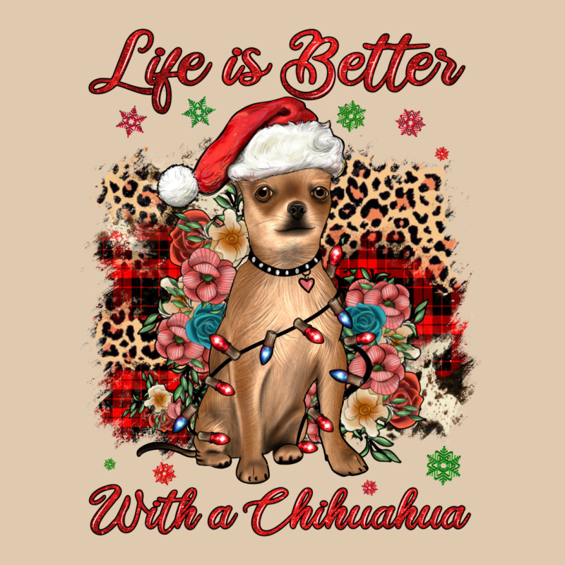 Christmas Life Is Better With A Chihuahua Heavyweight Sweatshirt by JahusDesignShop | Teevron