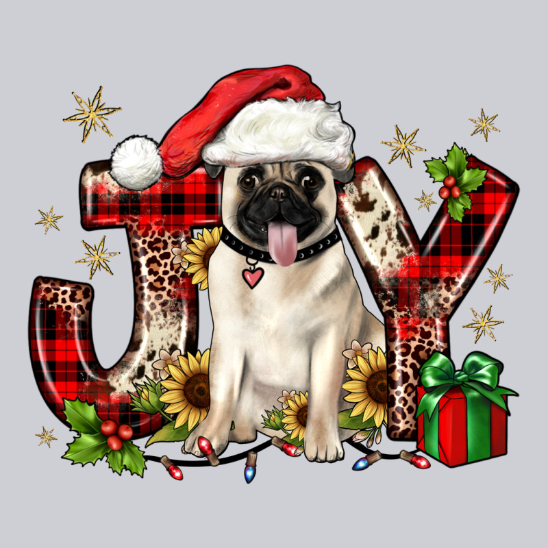 Christmas Joy Pug Heavyweight Sweatshirt by JahusDesignShop | Teevron