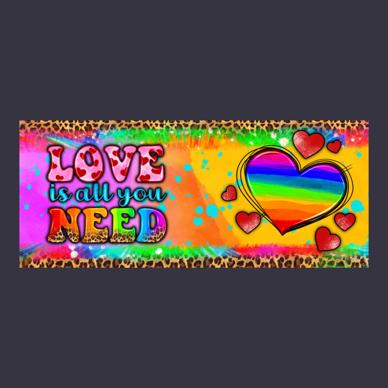 Love Is All You Need  Mug 15 Oz Vintage Hoodie by HRA Design Shop | Teevron