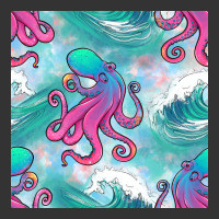 ocean waves octopus seamless pattern | Teevron