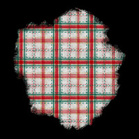 Christmas Tartan Patch Premium Sweatshirt | Teevron