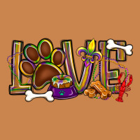 Mardi Gras Love Dog Paw Heavyweight Hoodie | Teevron