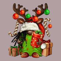 Christmas Afro Gnomes Vintage Hoodie | Teevron