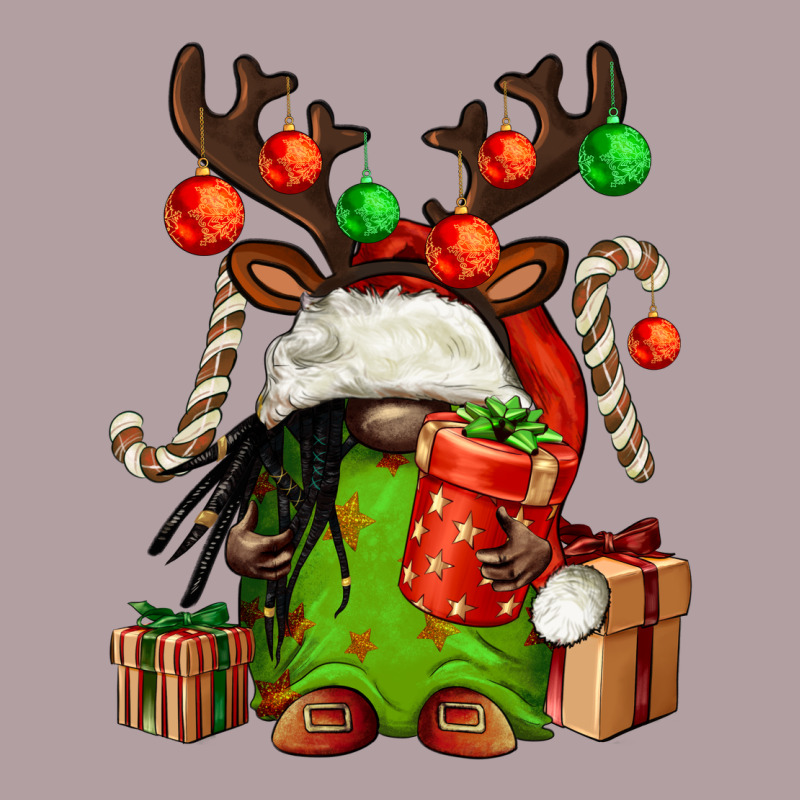 Christmas Afro Gnomes Vintage Hoodie by FaDigitalArtStudio | Teevron