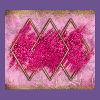 Pink Glitter Vintage Tee | Teevron