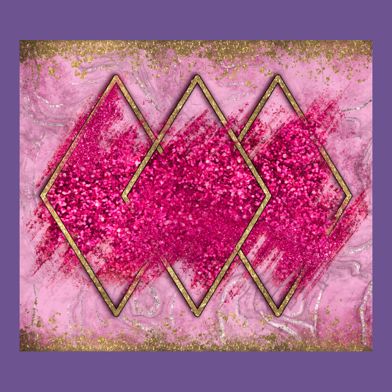 Pink Glitter Vintage Tee by JahusDesignShop | Teevron