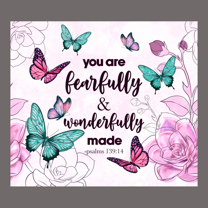 You Are Fearfully And Wonderfully Made Urban Hoodie by TumblerDesignByShophia | Teevron