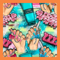 Hand Cream And Nail Tools With Serape And Glitter Seamless Pattern Bbs Premium Sweatshirt | Teevron