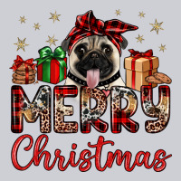 Merry Christmas Pug Heavyweight Sweatshirt | Teevron