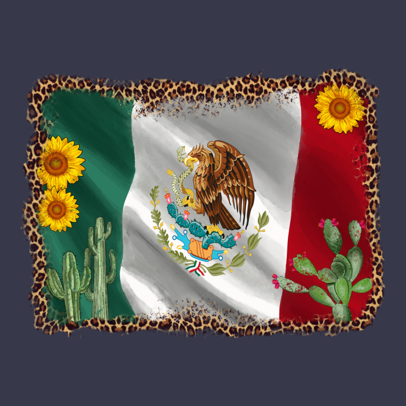Mexico Flag Sunflower Cactus Long Sleeve Tee by AdoDesignShop | Teevron