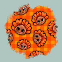 Thanksgiving Turkey With Tartan Patch Premium Sweatshirt | Teevron