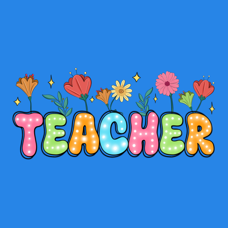 Custom Teacher Flowers Premium Hoodie by JahusDesignShop | Teevron