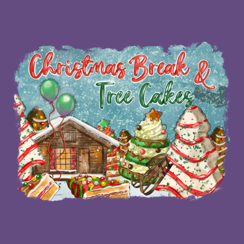 Christmas Break And Tree Cakes Vintage Hoodie by FaDigitalArtStudio | Teevron