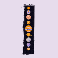 Planets Colour Premium Hoodie | Teevron