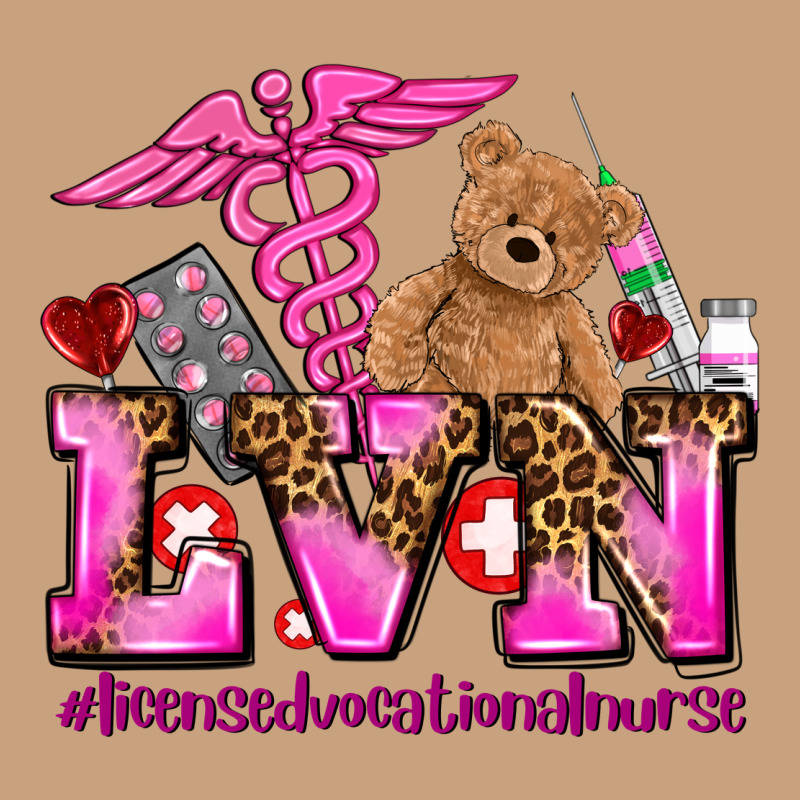 Valentines Day Lvn Licensed Vocational Nurse Vintage Tee by AdoDesignShop | Teevron