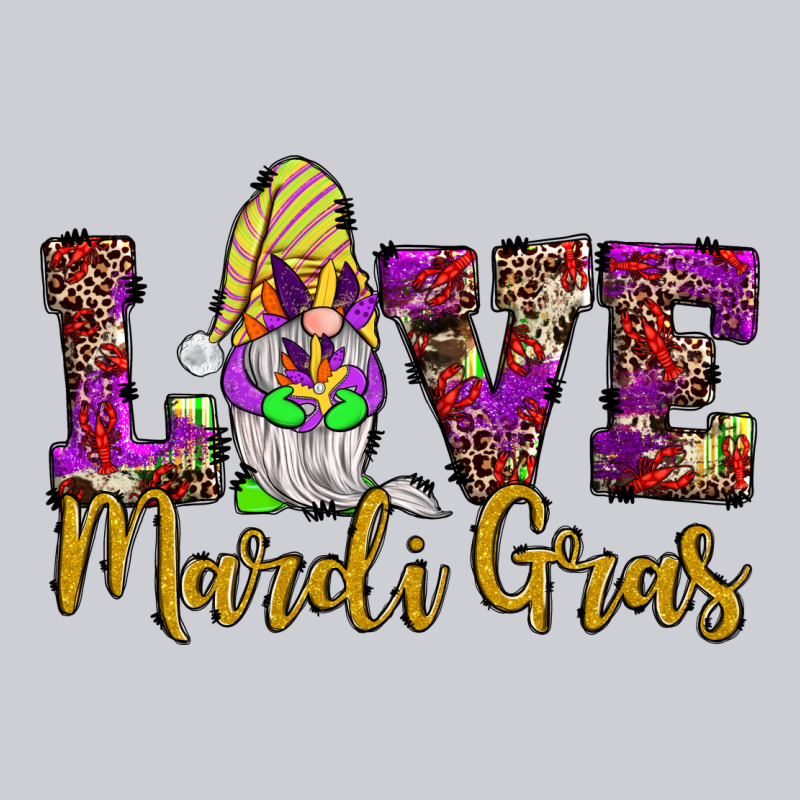 Love Mardi Gras Gnome Heavyweight Sweatshirt by JahusDesignShop | Teevron
