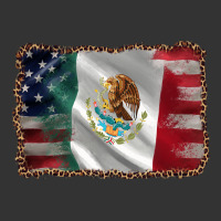 mexico flag and usa flag | Teevron