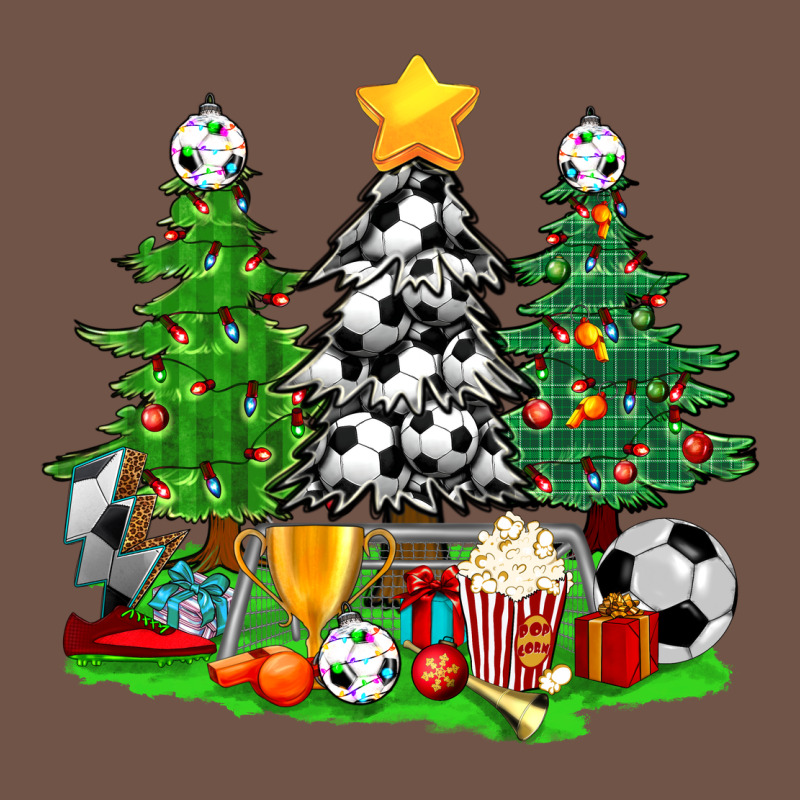 Christmas With Soccer Trees Premium Sweatshirt by BundleAndBundleShop | Teevron