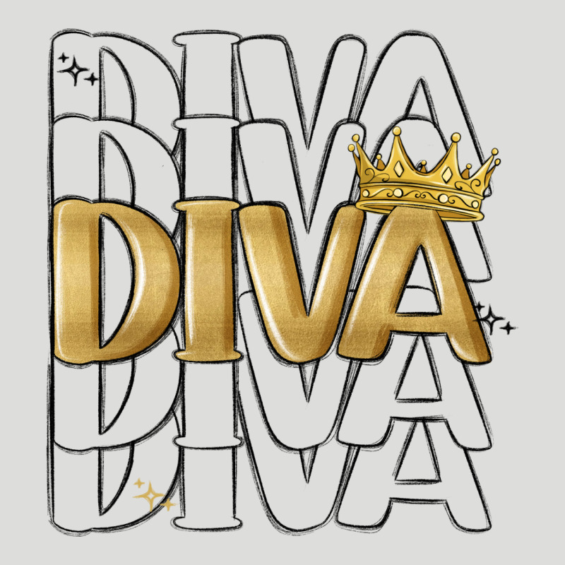 Diva Zipper Hoodie by MaliasSmallBusiness | Teevron