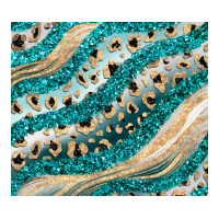 turquoise glitter | Teevron