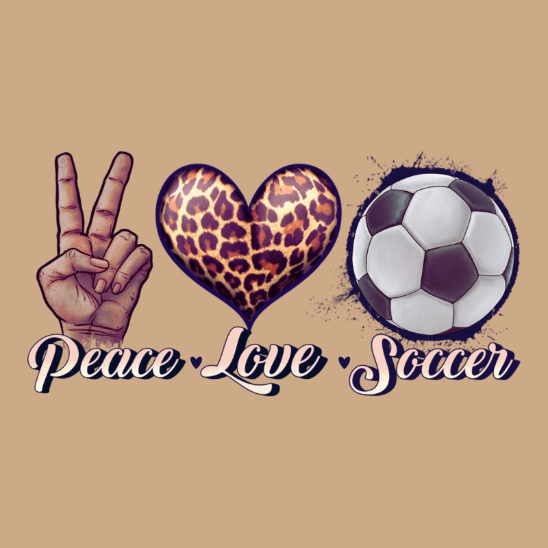 Peace Love Soccer Vintage Hoodie by JahusDesignShop | Teevron