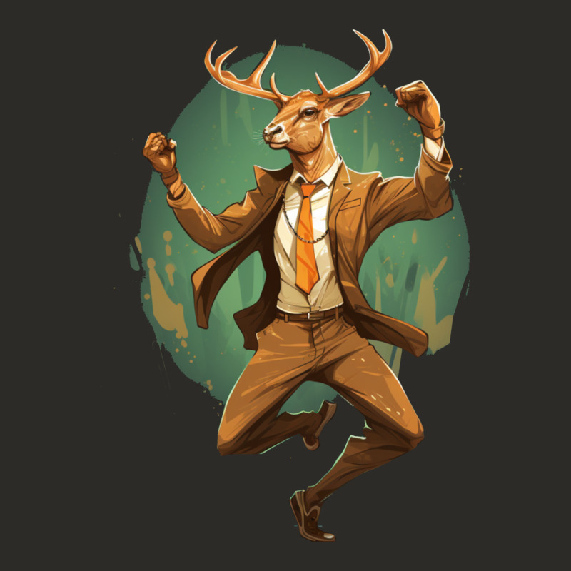 Happy Deer Heavy Core Tee by Unal Design | Teevron