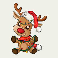 Baby Christmas Reindeer Urban Heavy Tee | Teevron