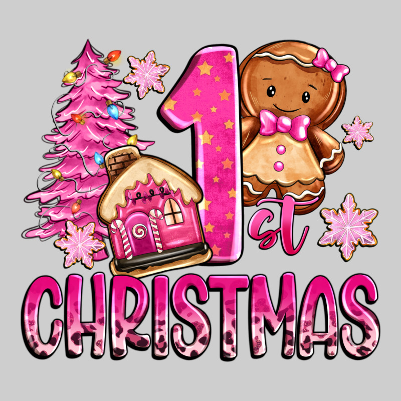 1st Christmas Gingerbread Girl Premium Tee by Zillion Design Studio | Teevron