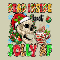 Dead Inside But Jolly Af Heavy Core Tee | Teevron