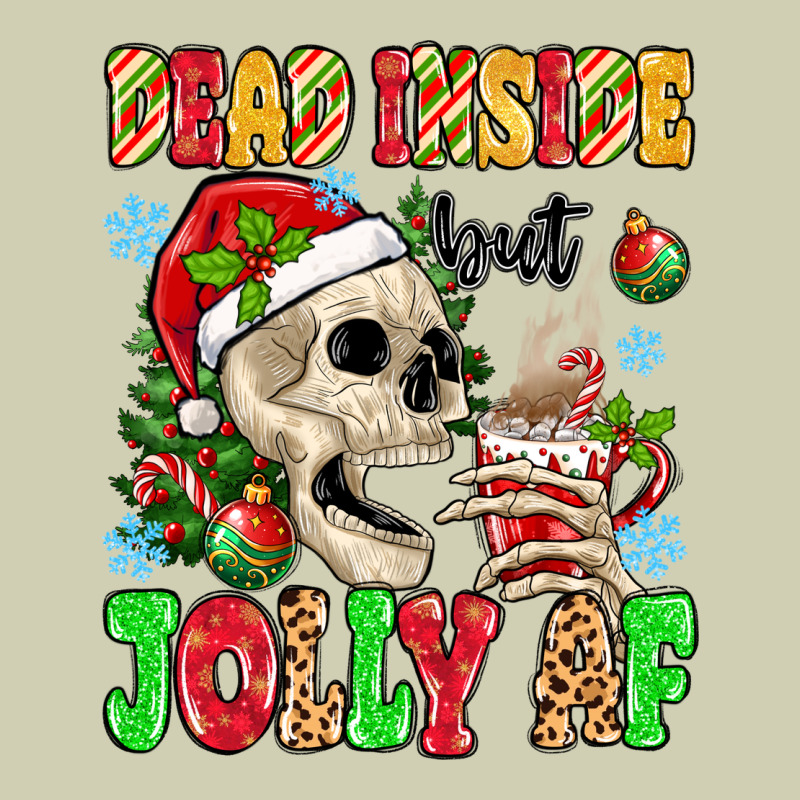 Dead Inside But Jolly Af Heavy Core Tee by MaliasSmallBusiness | Teevron