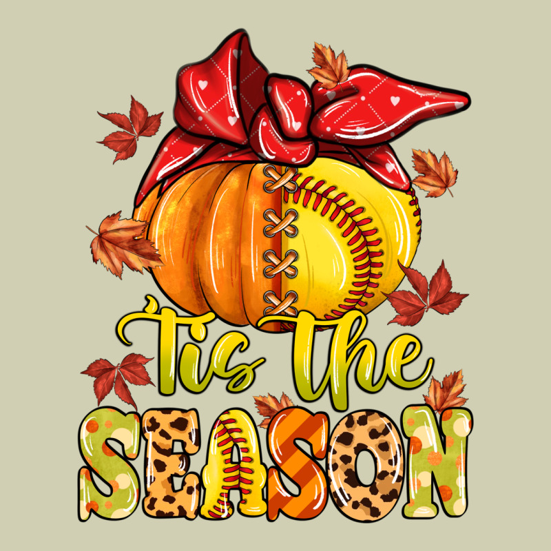 Tis The Season Fall Softball Heavy Core Tee by MaliasSmallBusiness | Teevron