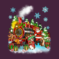 Christmas Santa And Friends Train Premium Tee | Teevron
