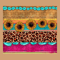 Leopard Sunflower Gemstone Vintage Tee | Teevron
