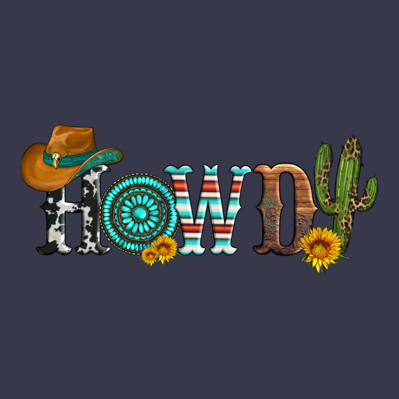 Howdy With Cowboy Hat And Cactus Long Sleeve Tee by Artiststas | Teevron