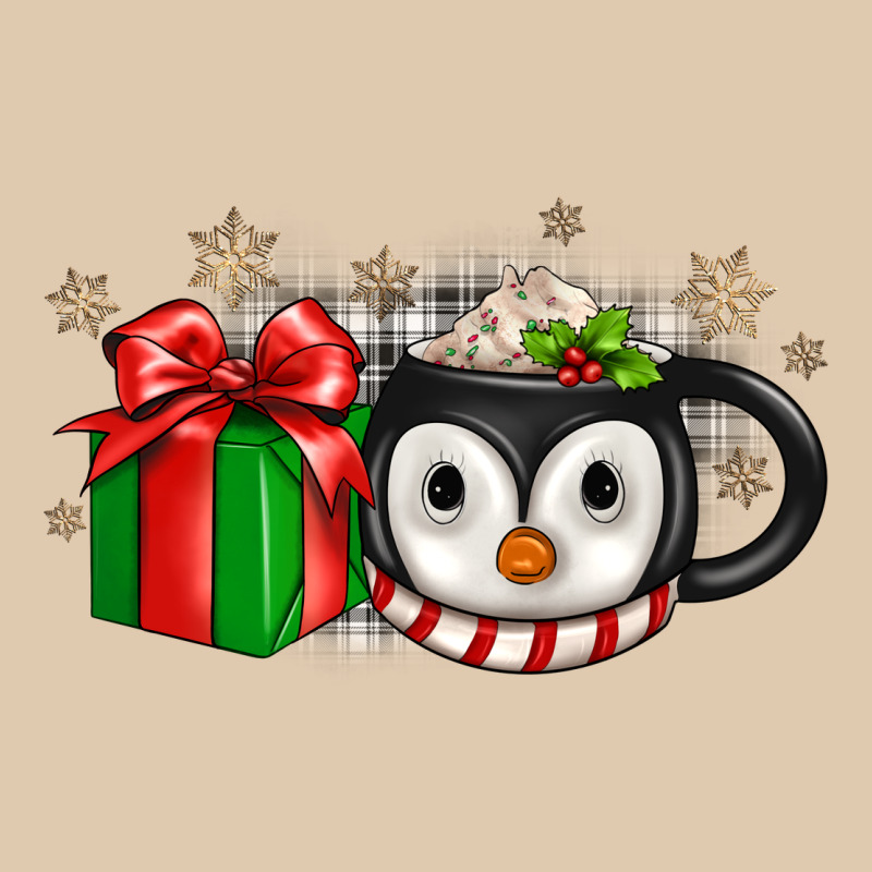 Christmas Penguin Coffee Heavyweight Sweatshirt by JahusDesignShop | Teevron